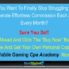 Mobile Gaming CPA Academy V2 - How I Made $7000+ In 4 Months group buy