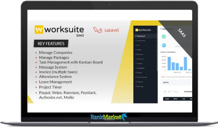 Worksuite Saas + Addons