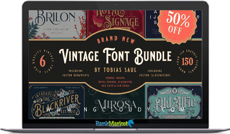 Vintage Font Bundle