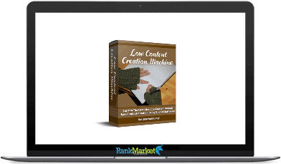 Low Content Creation Machine group buy