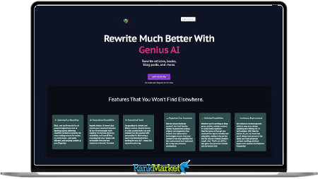 Rewrite Genius AI group buy