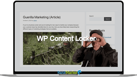 WP Content Locker + OTOs group buy