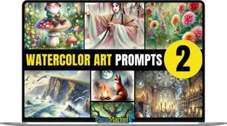 Watercolor Art Prompts V2 edition