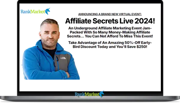 Affiliate Secrets Live 2024 by Duston McGroarty
