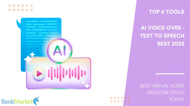 Top 6 Ai Voice Over - Text To Speech Best 2025: Best Virtual Voice Creation Tools Today