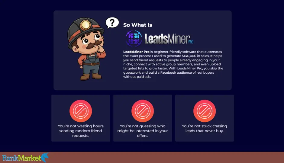 Leadsminer Pro + Otos 9 What Is Leadsminer Pro