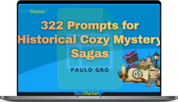 322 Prompts for Historical Cozy Mystery Sagas + OTO